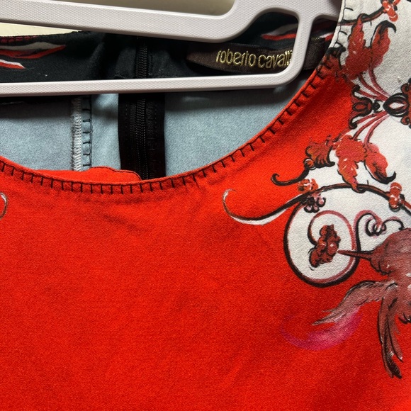 Roberto Cavalli Midi Bodycon Business Casual Woman’s Dress 46 Us 8 - Picture 5 of 6